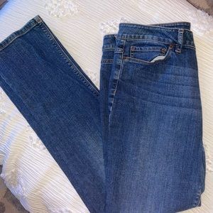 J. Jill Authentic Fit Slim Jeans size 8 blue denim